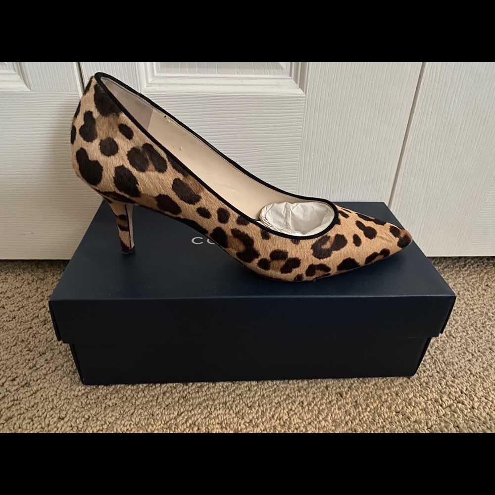 Cole Haan Ocelot Print Vesta Pump